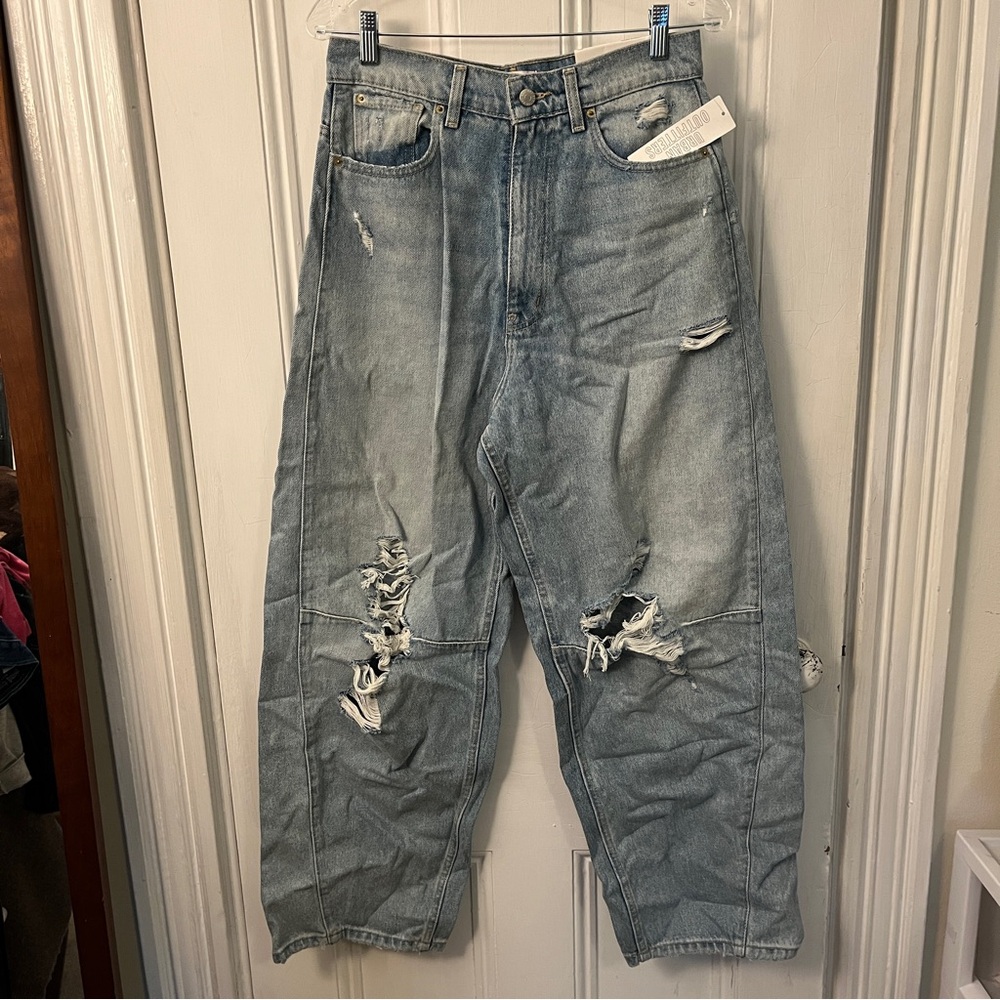 BDG high rise extreme baggy jeans